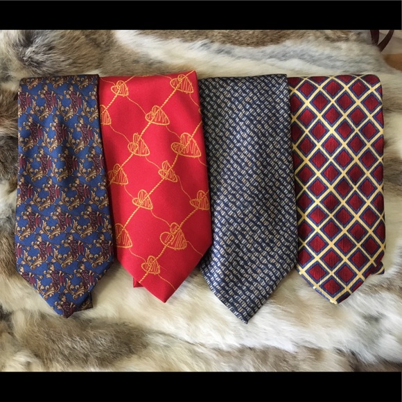 DIOR, YSL, ZEGNA Silk Tie Bundle🚩SELLING 3 ONLY🚩 - Picture 1 of 7